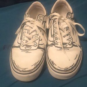 Custom cartoon vans